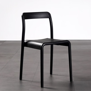 簡約北歐風鏤背休閒椅